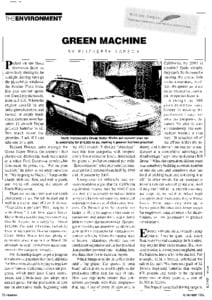 Article in Reason Magazine on Early Electric Vehicles